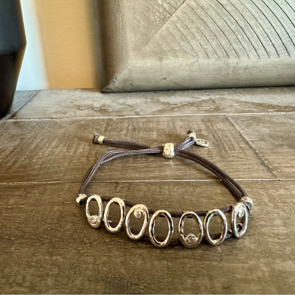 Silpada Silver Oval Link Bracelet